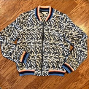 Tom Tailor Woven Patterned Zip Up Jacket size S